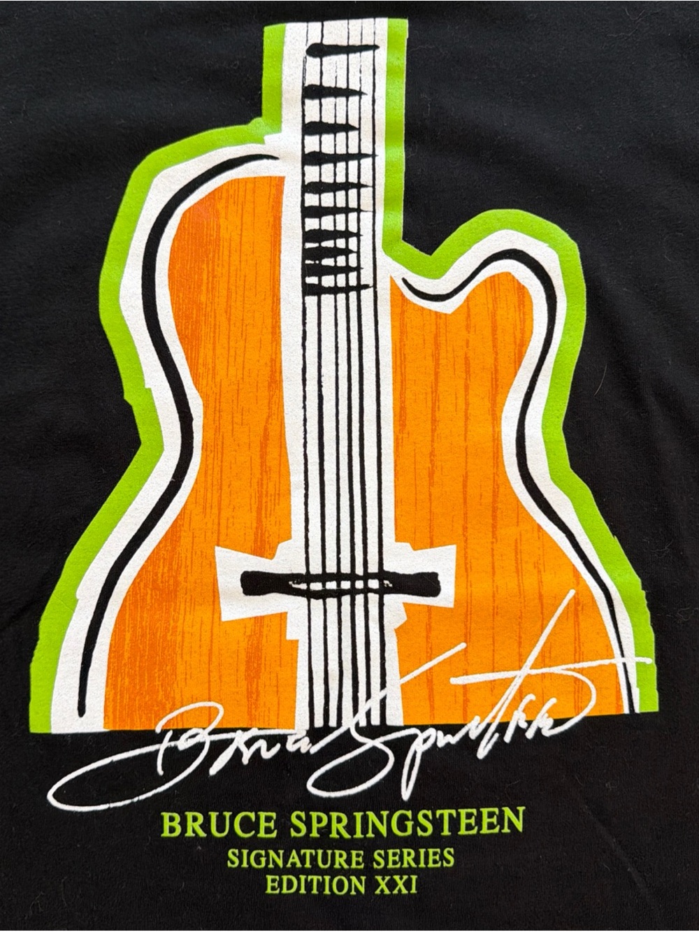 Hard Rock Cafe Bruce Springsteen Signature Series  Mens M Copenhagen T shirt VTG